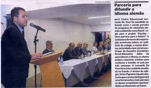 Notcia Jornal A Gazeta - 01/09/2009