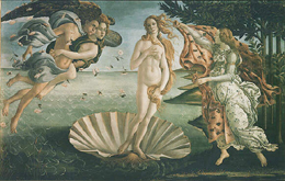 Uffizi: O Nascimento de Vnus, de Botticelli