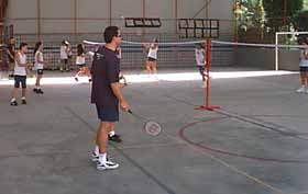Badminton, um jogo disputadssimo